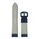 Black & Red Leather Strap (Adjustable)